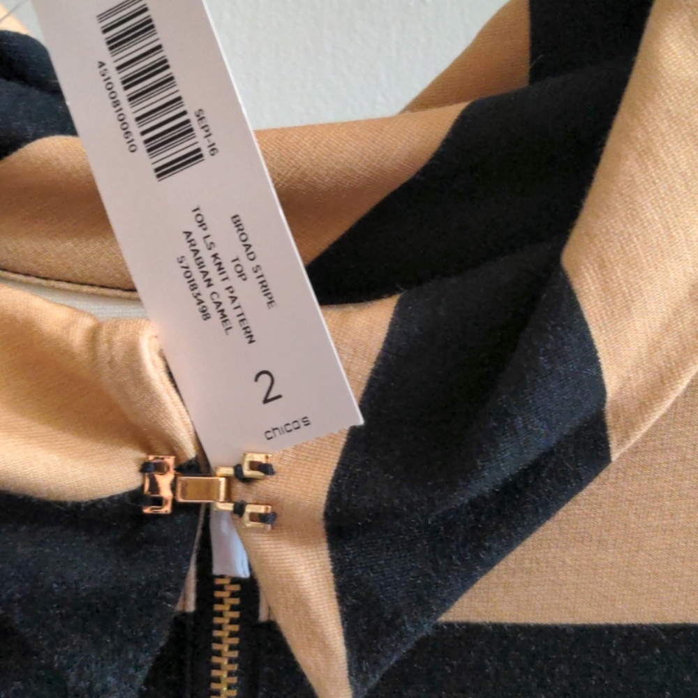 NWT Chico's bouse, long sleeve